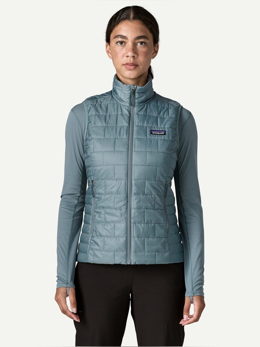 Patagonia Women’s Nano Puff® Vest – Blue Sage – XL